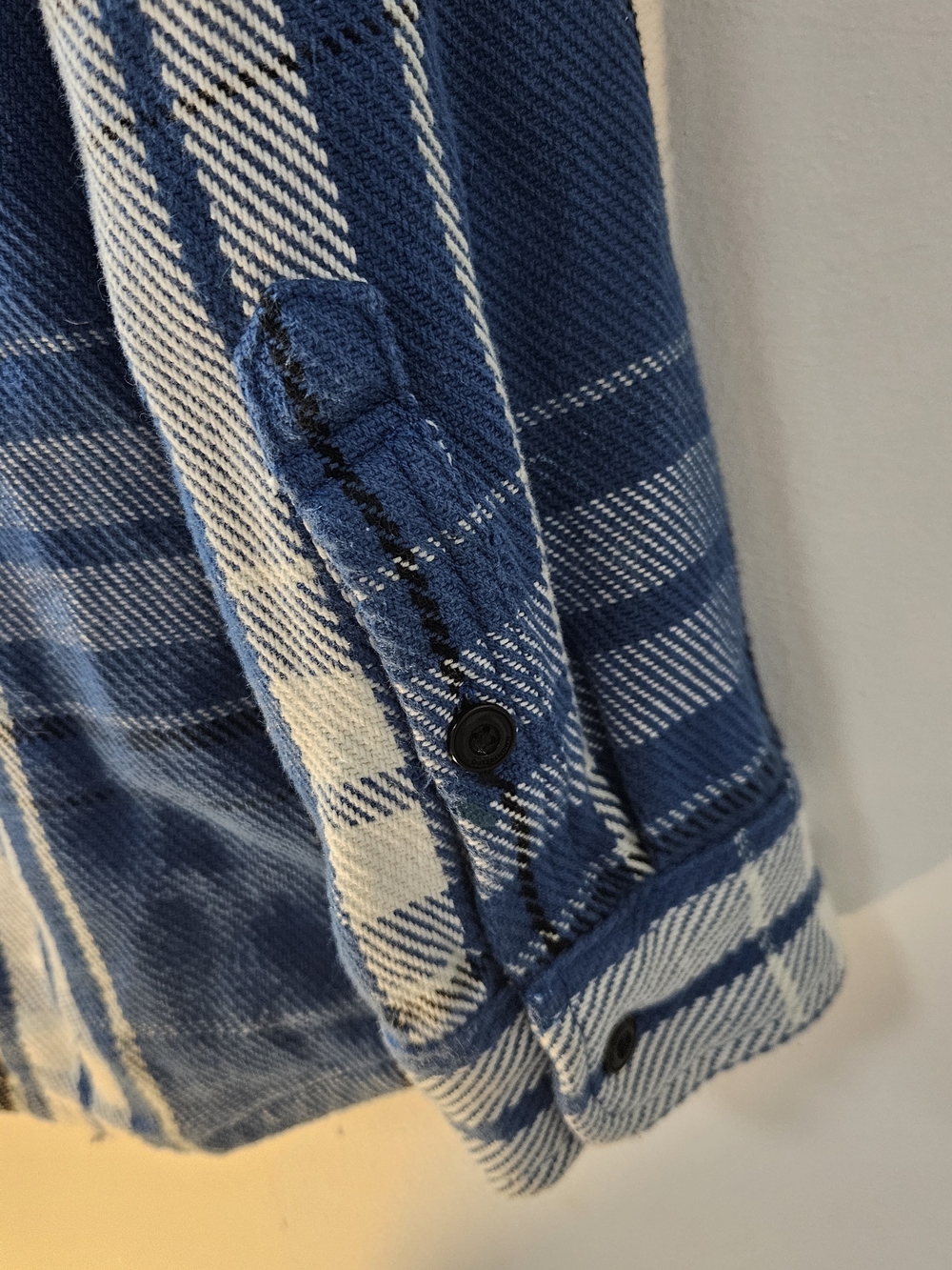 Outerknown Blanket Shirt Blue White - Picture 6 of 6